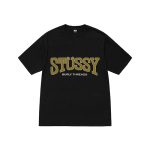 Stussy Burly Threads Black T-shirt