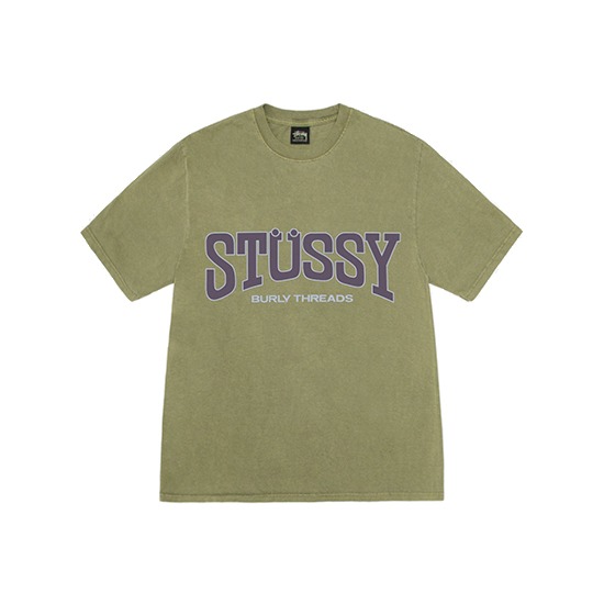 Burly-Threads-Stussy-T-Shirt-Green.jpg Burly Threads Stussy T-shirt Green
