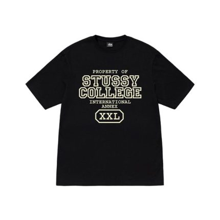 Property of Stussy T Shirt Black