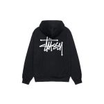 Basic Stussy Black Hoodie