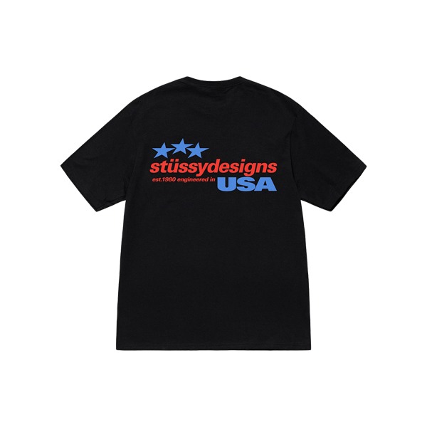 Stussy-Designs-T-Shirt-USA.jpg Stussy Designs T Shirt USA Black