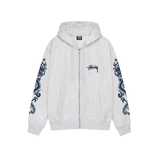 Stussy-Dragons-Zip-Hoodie.jpg Stussy Dragons Grey Zip Hoodie
