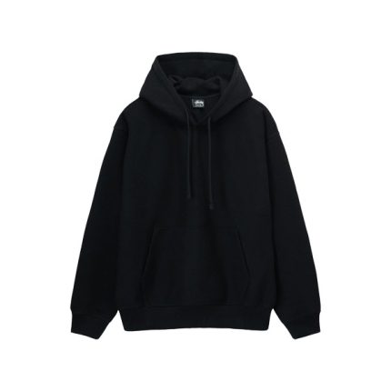 Stussy Black Applique Hoodie
