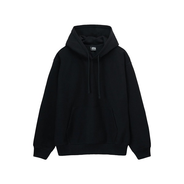 Stussy-Pull-a-capuche-applique-au-dos-1.jpg Stussy Black Applique Hoodie