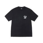 Stussy Rasta Lion Black T Shirt