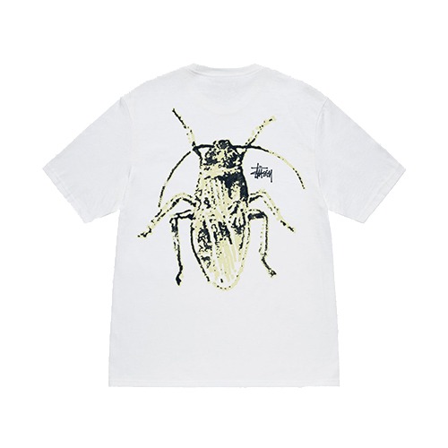 Stussy-Roach-White-T-Shirt.jpg Stussy Roach White T Shirt