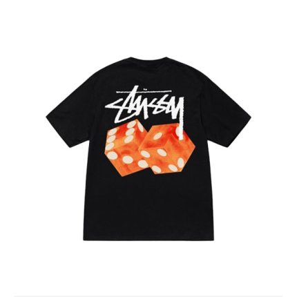 Stussy Dice T Shirt Black
