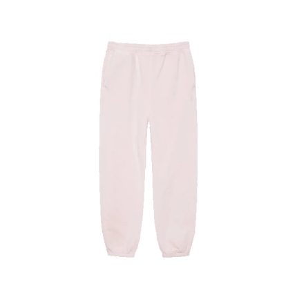 White Stussy Sweatpants